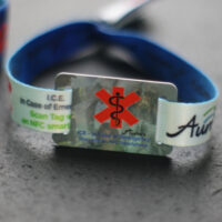 Adjustable Ribbon Bracelet - Event wearable ICE Band